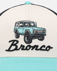 American Needle Valin Trucker Snapback Black/Ivory