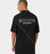 The Anti Order Military Oversized Polo Shirt Black/White