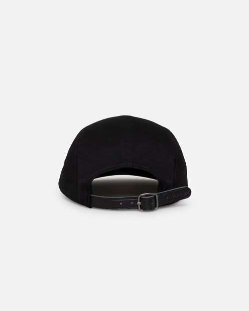 Supreme Washed Chino Twill Camp Cap Black