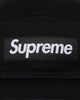 Supreme Washed Chino Twill Camp Cap Black
