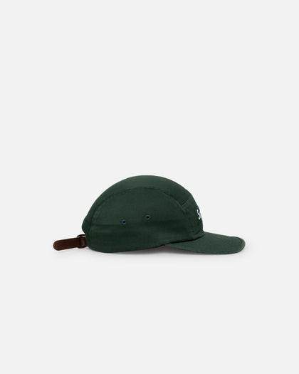 Supreme Washed Chino Twill Camp Cap Green