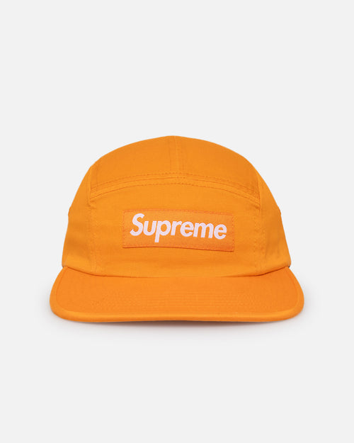 Supreme Washed Chino Twill Camp Cap Orange