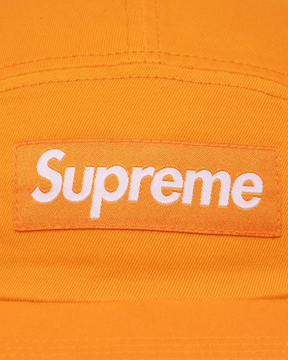 Supreme Washed Chino Twill Camp Cap Orange