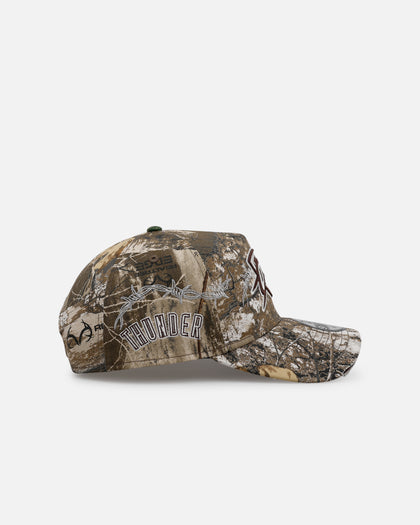 New Era Oklahoma City Thunder 'Realtree Grit 3.0' 9FORTY A-Frame Snapback Realtree Edge