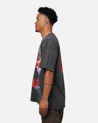 American Thrift X DC Batman The Animated Series Heavyweight Vintage T-Shirt Washed Black