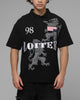 Loiter United Polo T-Shirt Black