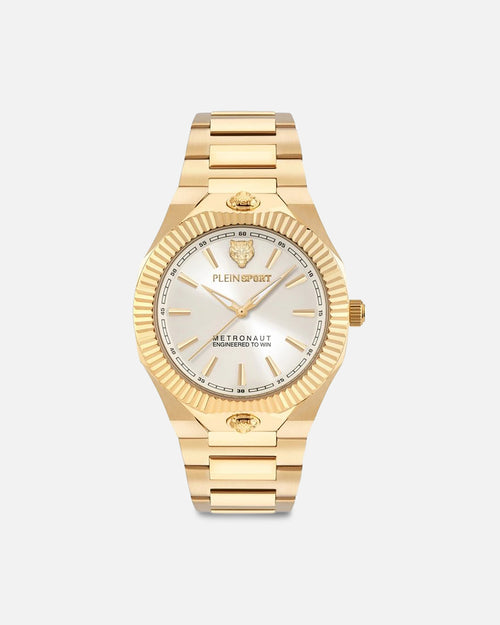 Phillip Plien Sport Metronaut Bracelet Watch Gold