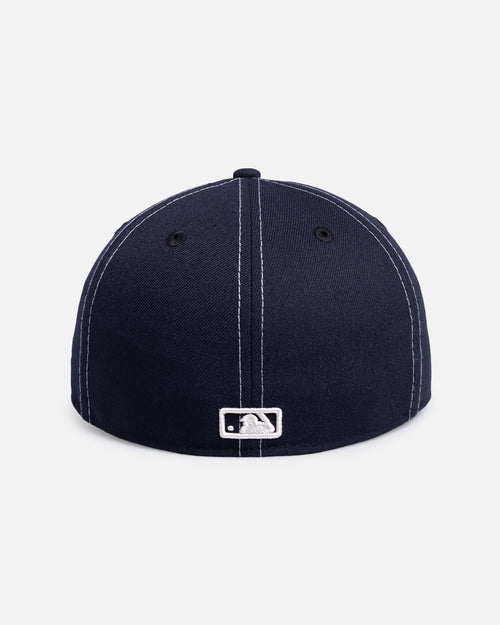 New Era New York Yankees 'Ivory Contrast' 59FIFTY Fitted Navy