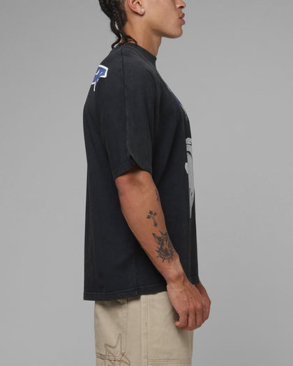 Loiter x Sonic Vintage T-Shirt Black
