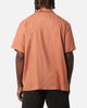 XXIII Hellas Linen Button Up Shirt Off Tan/White