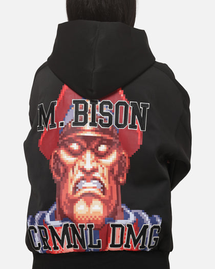 Criminal Damage M Bison Padded Zip Jacket Black