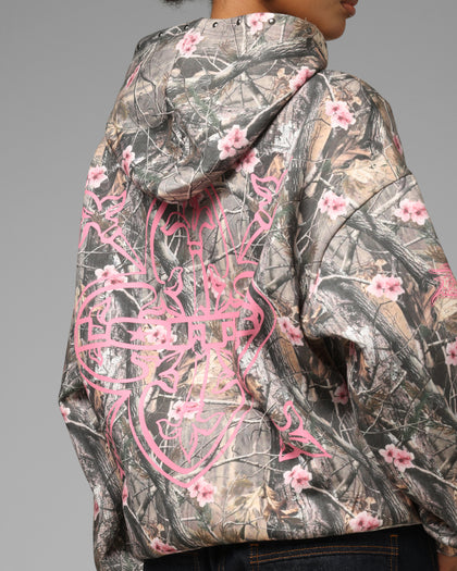 Loiter Blade Hoodie Pink Real Tree