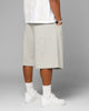 Loiter Destruct Sweat Shorts Grey