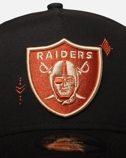 New Era Las Vegas Raiders 'Sunset Trails 2.0' 9FORTY A-Frame Snapback Black