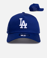 New Era Los Angeles Dodgers 'Running Stitch' 9FORTY A-Frame Snapback Official Team Colours