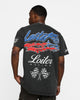 Loiter Rage Racer Vintage T-Shirt Black Wash