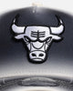 New Era Chicago Bulls 'Gradient Edge Reverse' 9FORTY A-Frame Snapback Black/White