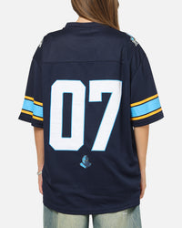 Bleacher Athletic Gold Coast Titans NRL Gridiron Mesh Jersey Official Team Color