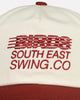Birds Of Condor South East Panel Snapback Off White/Red