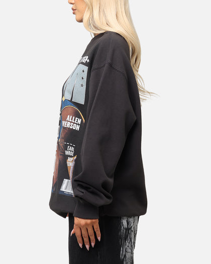 Mitchell & Ness Los Angeles Lakers Shaquille O'Neal Slam Magazine Crewneck Faded Black