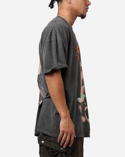 73Studio Disney The Muppets Beaker Heavyweight T-Shirt Black Wash