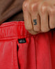 American Thrift Jogger Pants Washed Red
