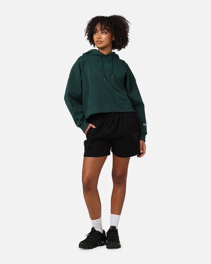 Champion Women's Rochester Base Hoodie Cotton Forest Green