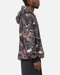 Jordan Brooklyn Fleece Printed Hoodie Black/Sail