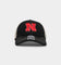 47 Brand Nebraska Cornhuskers Trawler '47 Clean Up Strapback Black