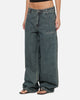 Ed Hardy Dragon Ultra Wide Jeans Mid Blue
