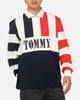 Tommy Jeans Relaxed Archive Rugby Shirt Navy
