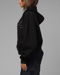 Loiter Global Hoodie Black