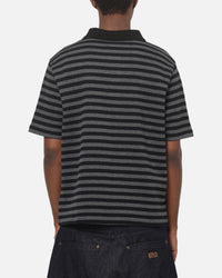 Carre Common Collective Polo Shirt Washed Black