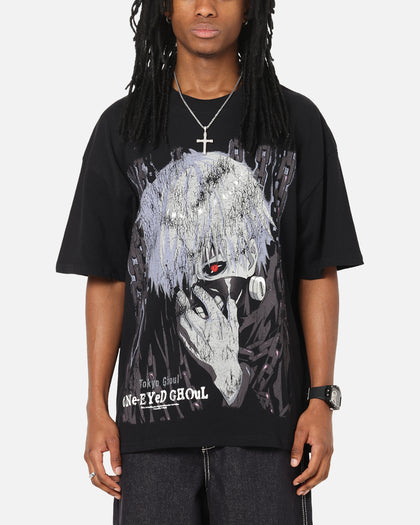 73Studio X Tokyo Ghoul One Eyed Ghoul Vintage T-Shirt Black