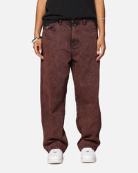 X-Large Bull Denim 91 Pant Burgundy