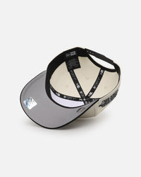 New Era Las Vegas Raiders 'Gold Medal Badge' 9FORTY A-Frame Snapback White/Black/Green