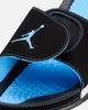 Jordan Hydro 5 Retro Slides Black/Blue