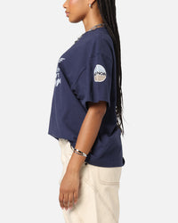 Honor The Gift Auto Club Boxy T-Shirt Navy