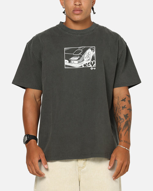 Key Street Twotone T-Shirt Black Wash