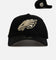 New Era Philadelphia Eagles 'Raised Metallic Chainstitch' 9FORTY A-Frame Snapback Black