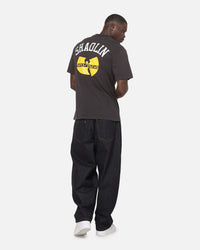 Mitchell & Ness New York Knicks X Wu Tang Shaolin T-Shirt Faded Black