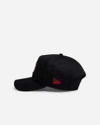 New Era New York Yankees 'Glow Scratch' 9FORTY A-Frame Snapback Black