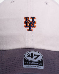 47 Brand X Represent New York Mets MLB Mini 47 Clean Up Strapback Washed Navy