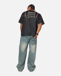 Mitchell & Ness Los Angeles Lakers Festival Jersey Black/Slate/Red
