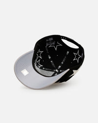 New Era Los Angeles Lakers 'Stars' 9FORTY A-Frame Snapback Black/Grey