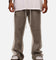 MNML Fuzzy Stripe Sweatpants Grey