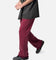 MNML Washed Flare Sweatpants Magenta