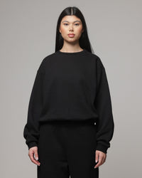 American Thrift Women's Classic Crewneck Black