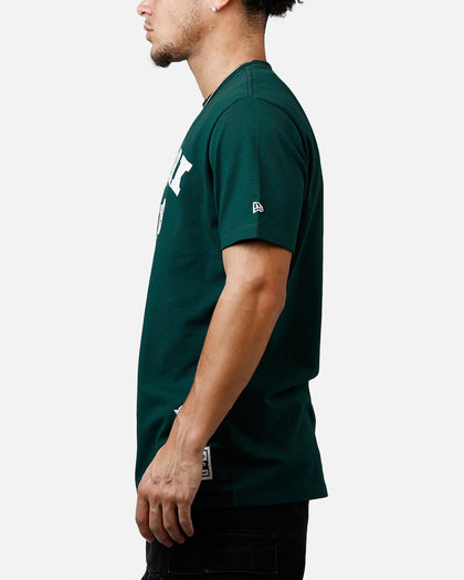 New Era New York Knicks Logo Select T-Shirt Dark Green