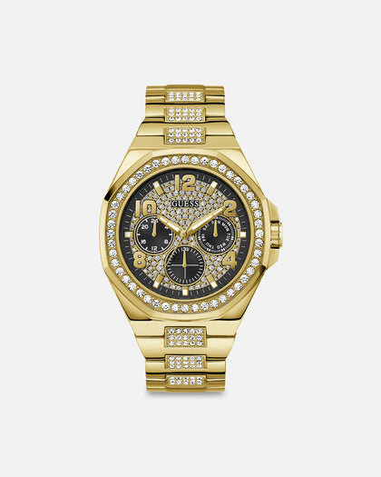 Guess Mainline Empire Crystal Bracelet Watch Gold